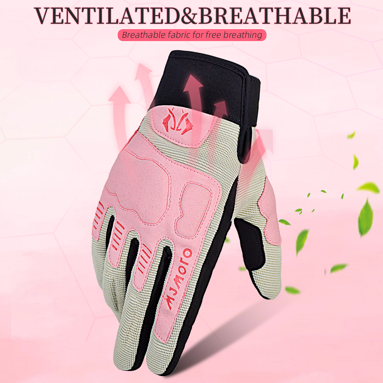 Pink Lady Summer Breathable Mo - Cycling Glove Padded のレビューと価格