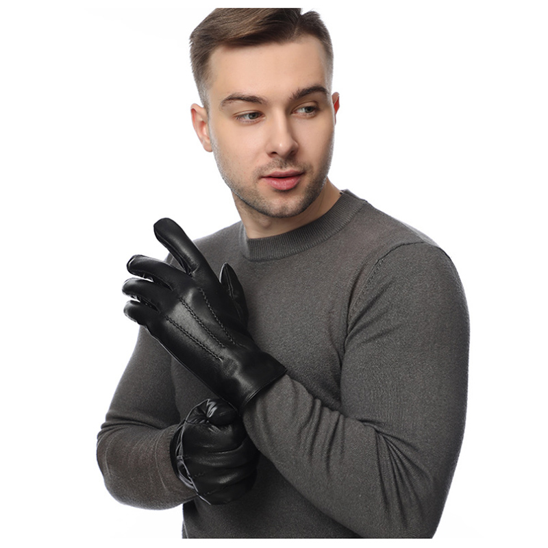 Winter Genuine Sheepskin Leath - Wool Glove Lined のレビューと価格