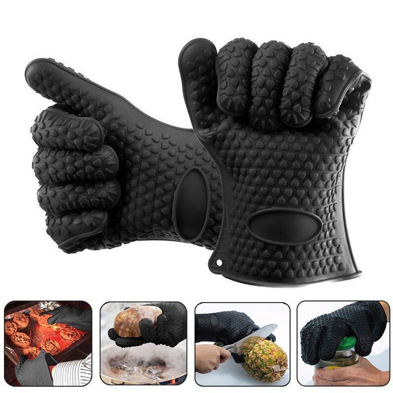 1/2Pcs Oven Mitts Baking Glove - Rubber Glove Cleaning のレビューと価格