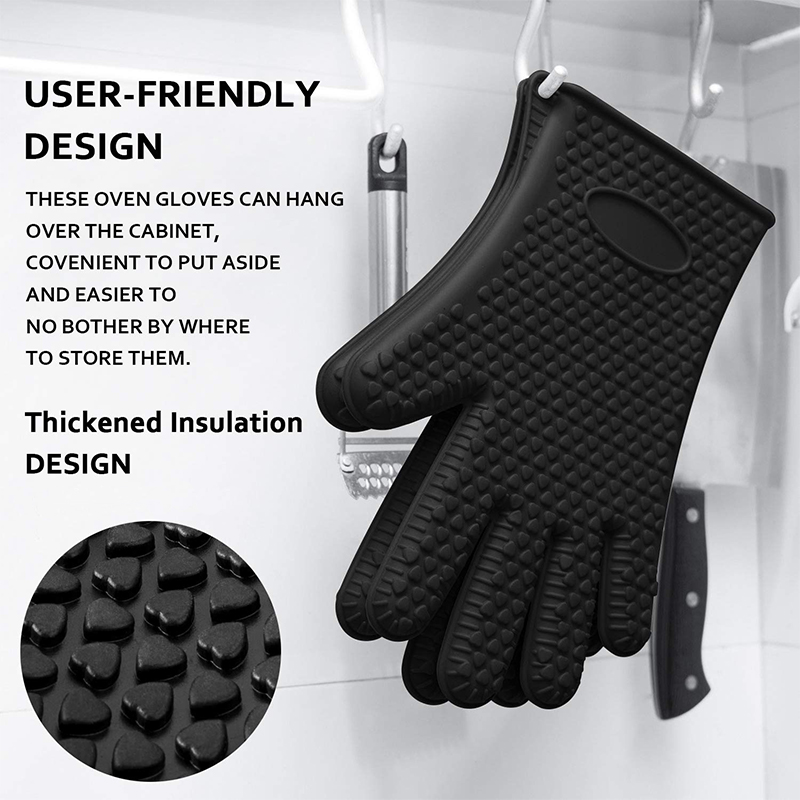 1/2Pcs Oven Mitts Baking Glove - Rubber Glove Cleaning のレビューと価格
