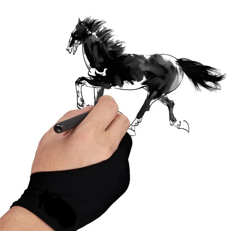 S/M/L Two-Finger Drawing Glove - Touchscreen Glove Capacitive のレビューと価格
