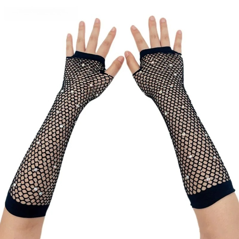 Wedding Breathable Fingerless  - Fingerless Glove Knit のレビューと価格