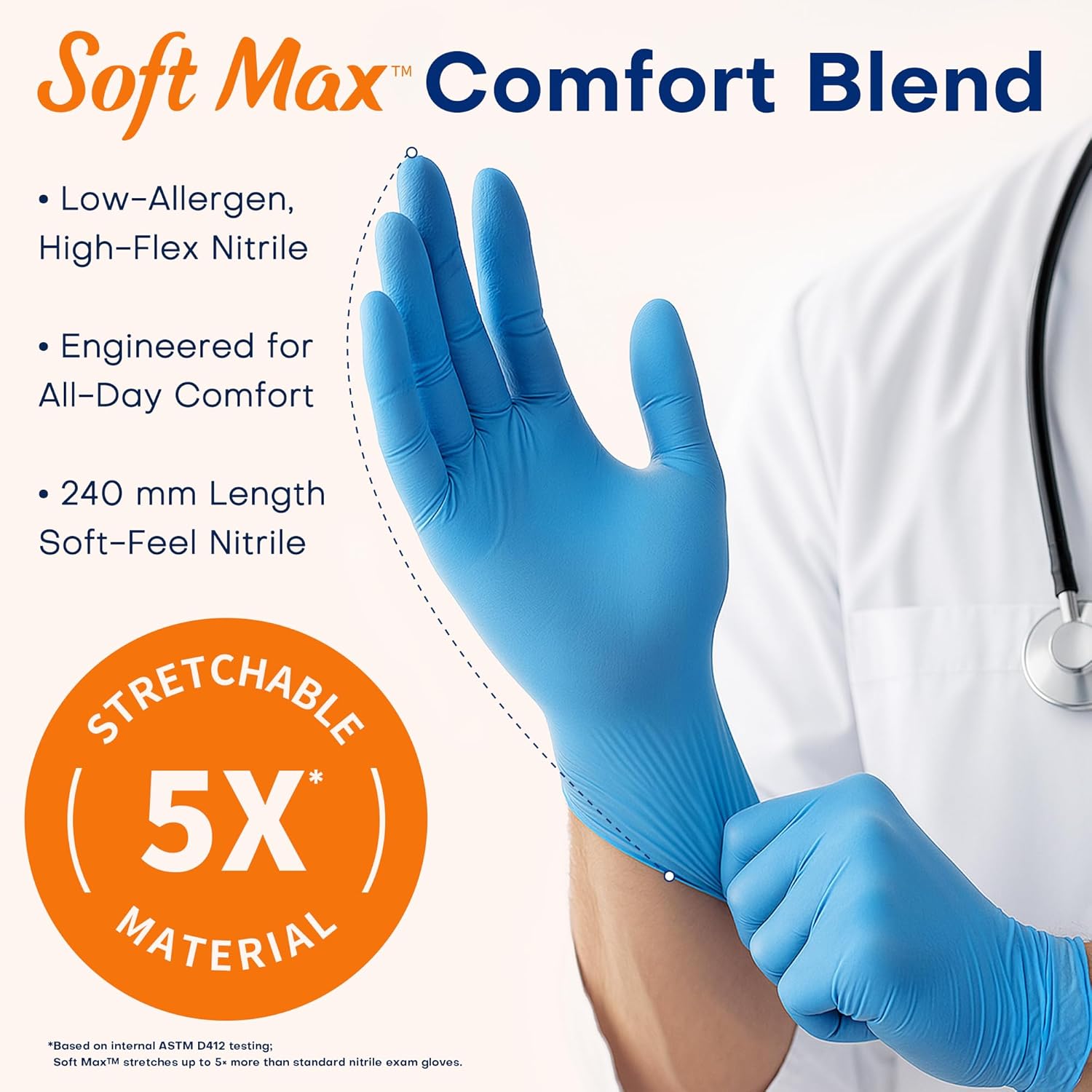 Medical Soft Max™ Nitrile Exam - Exam Glove Nitrile のレビューと価格