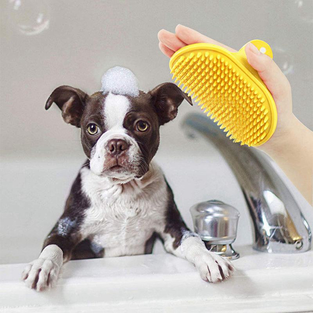 Pet Cleaning Brush Dog Cats Ba - Rubber Glove Cleaning のレビューと価格