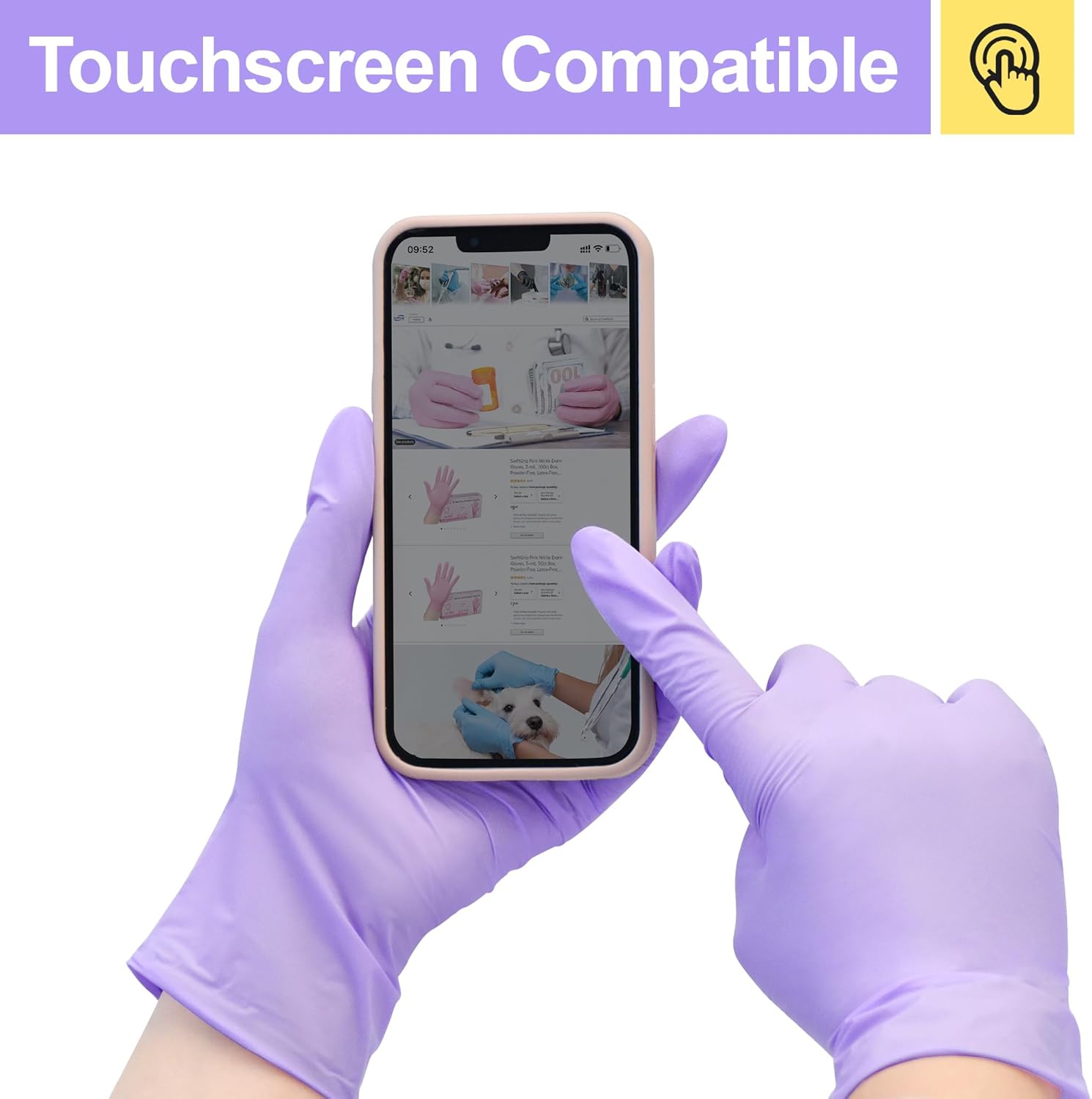 Disposable Nitrile Exam Gloves - Exam Glove Nitrile のレビューと価格