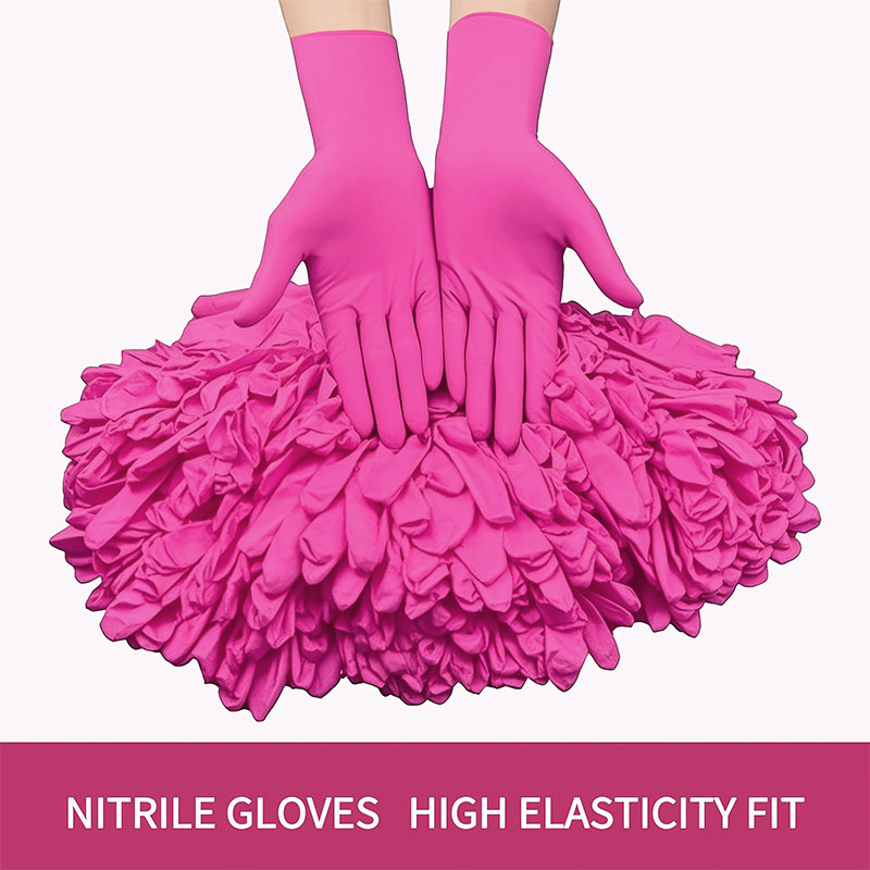 10-100PCS Pink Nitrile Disposa - Nitrile Mechanic Glove のレビューと価格