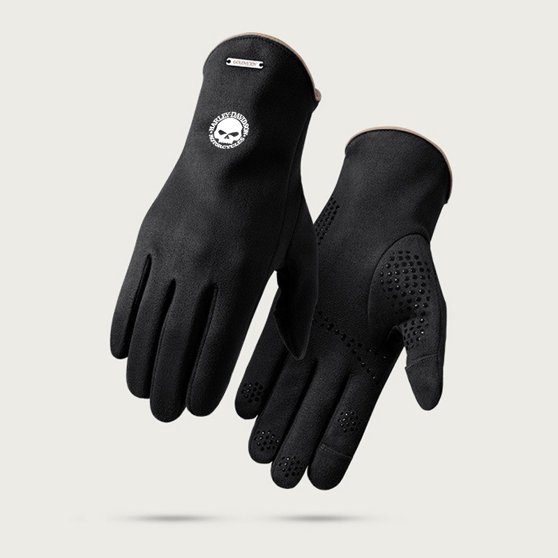 2pc Man Winter Warm Gloves For - Leather Driving Glove のレビューと価格