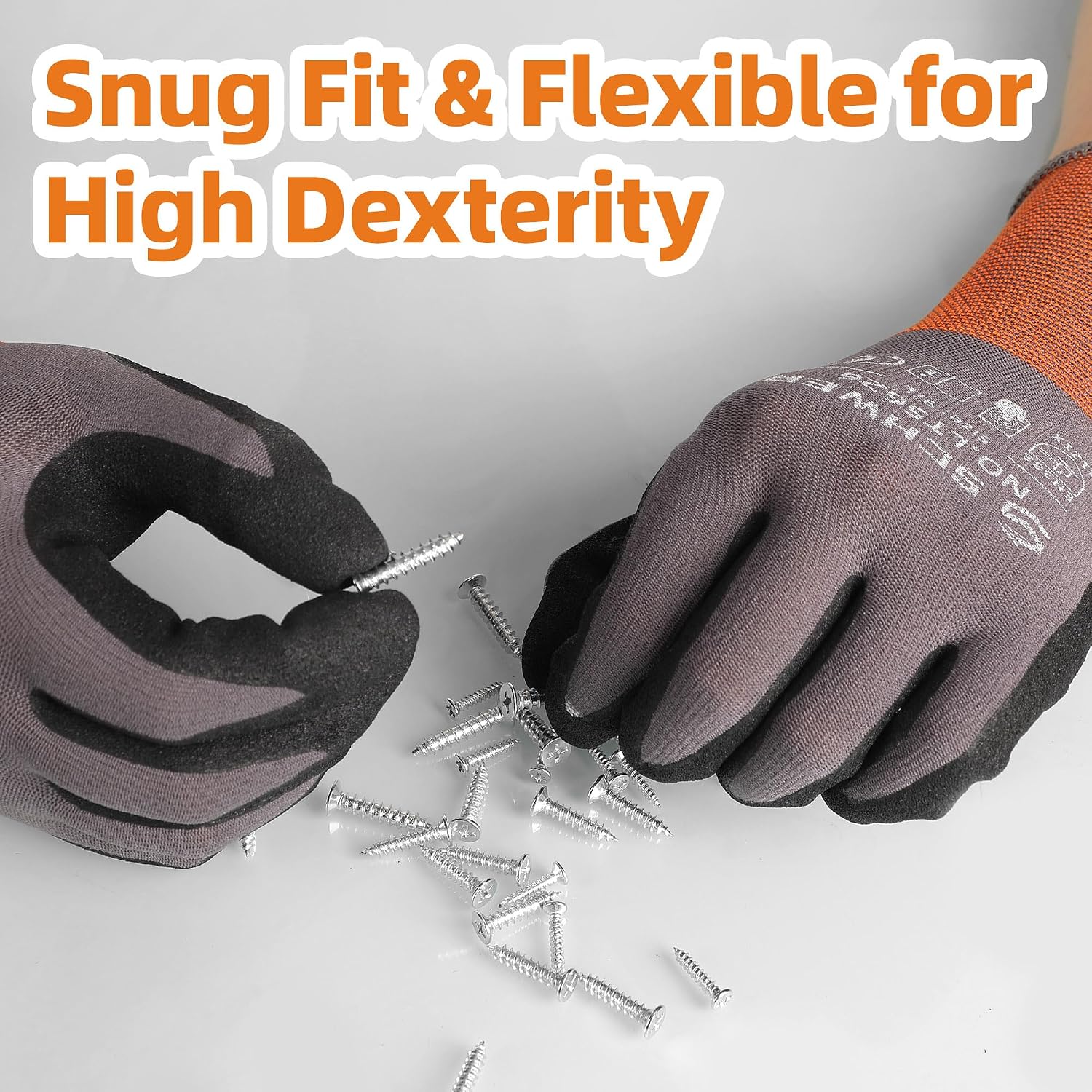 6 Pairs Heavy Duty Work Gloves - Cut Resistant Glove のレビューと価格