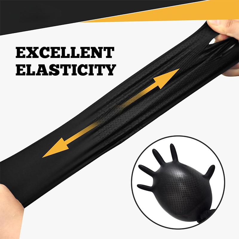 2-100PCS 8mil Heavy Duty Indus - Nitrile Mechanic Glove のレビューと価格
