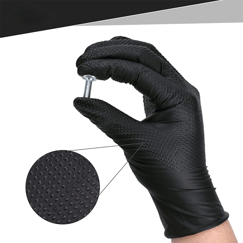 2-100PCS 8mil Heavy Duty Indus - Nitrile Mechanic Glove のレビューと価格
