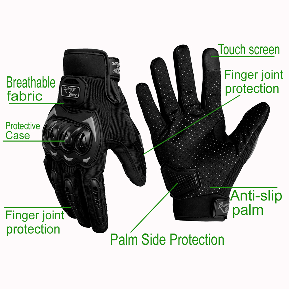 Men Motorcycle Gloves Summer B - Motorcycle Glove Knuckle のレビューと価格