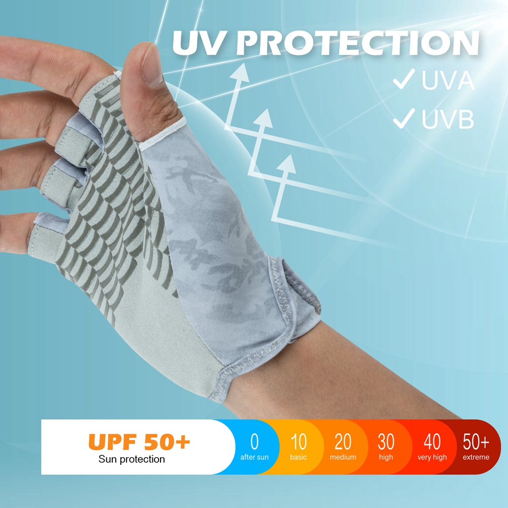Goture Fingerless Fishing Glov - Cycling Glove Padded のレビューと価格