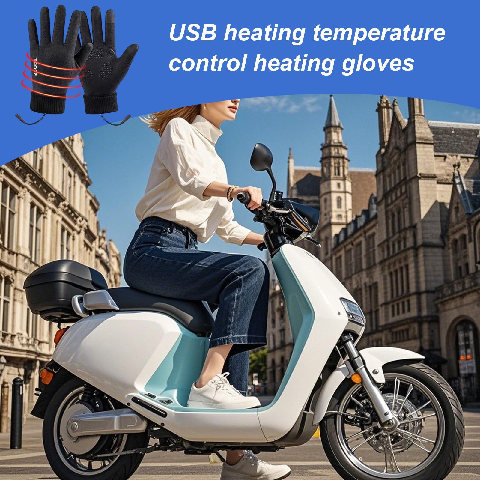 Heated Ski Gloves USB Heated W - Ski Glove Waterproof のレビューと価格