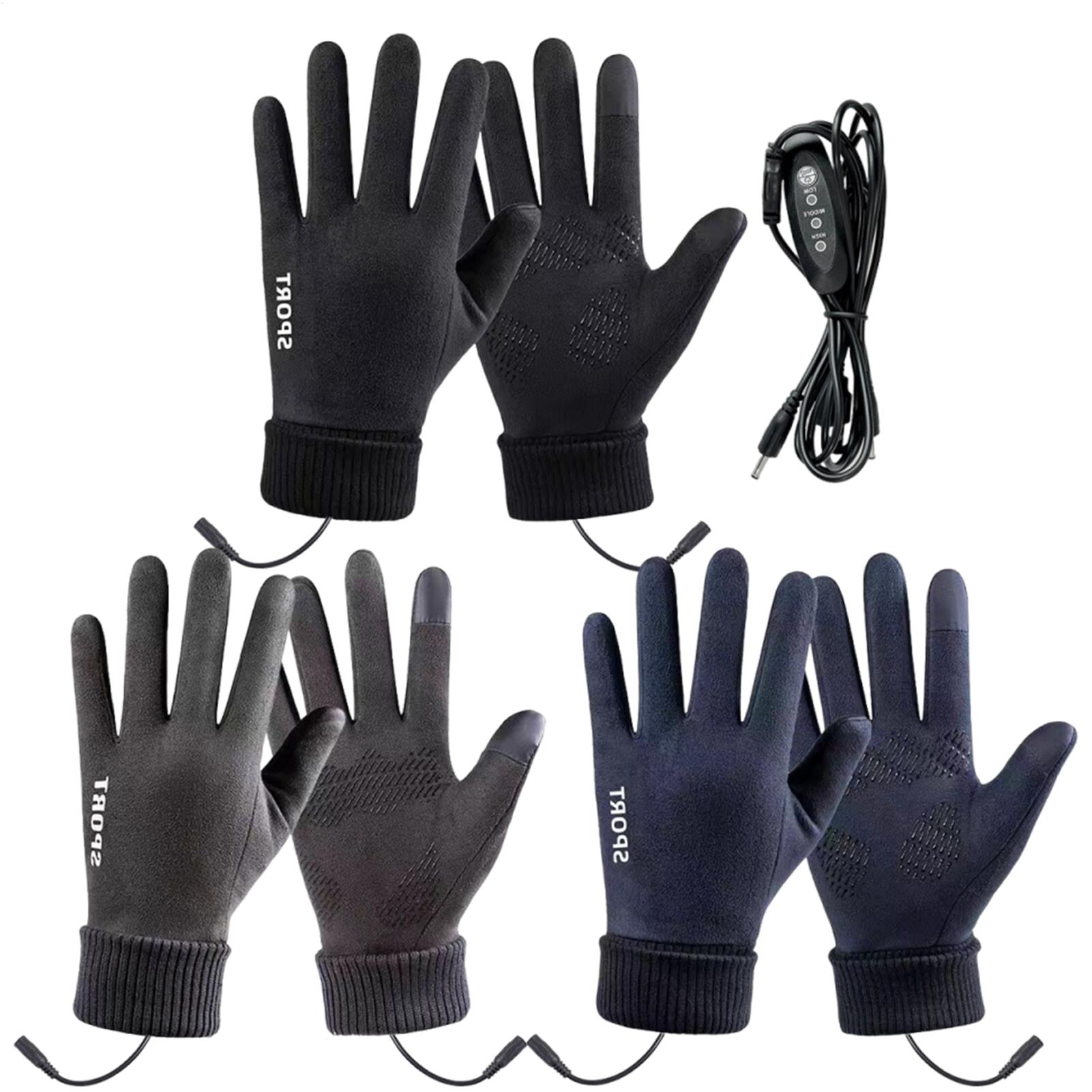 Heated Ski Gloves USB Heated W - Ski Glove Waterproof のレビューと価格
