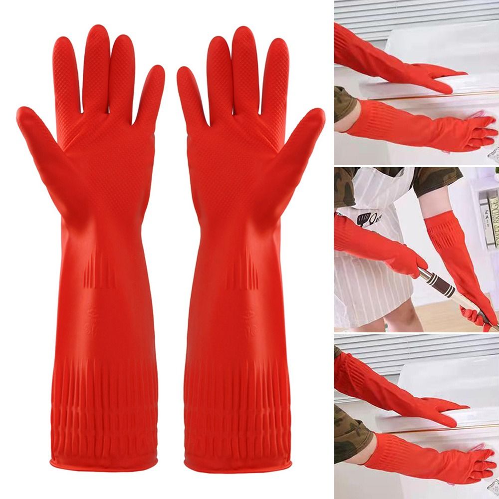 1 Pair Heavy Duty Rubber Glove - Dish Glove Rubber のレビューと価格