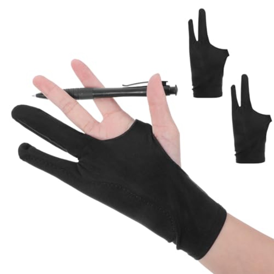 2 Pack Digital Drawing Glove R - Touchscreen Glove Capacitive のレビューと価格