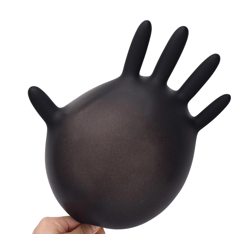 20PCS Black Disposable Nitrile - Latex Disposable Glove のレビューと価格