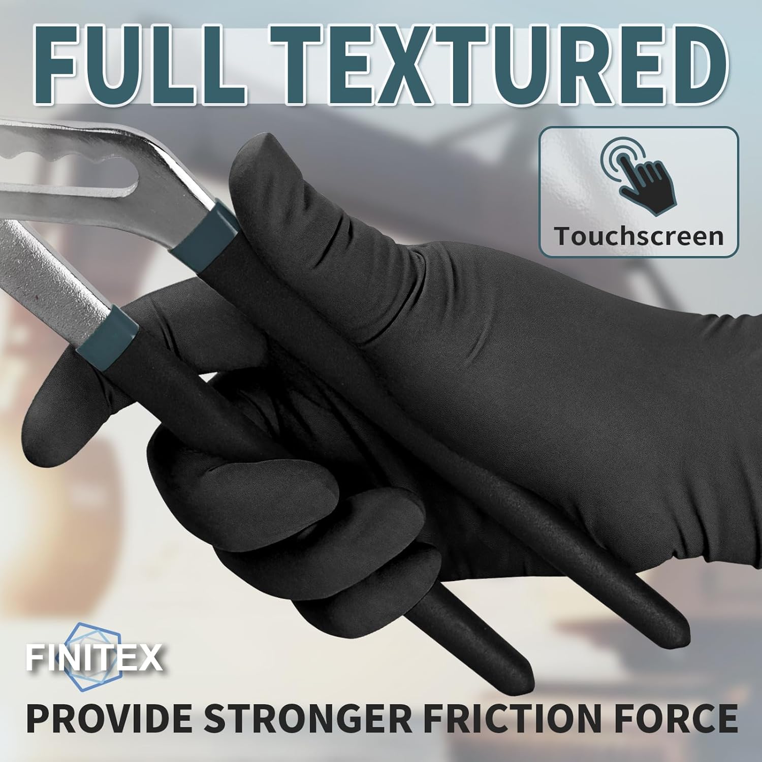 - Black Nitrile Disposable Glo - Exam Glove Nitrile のレビューと価格