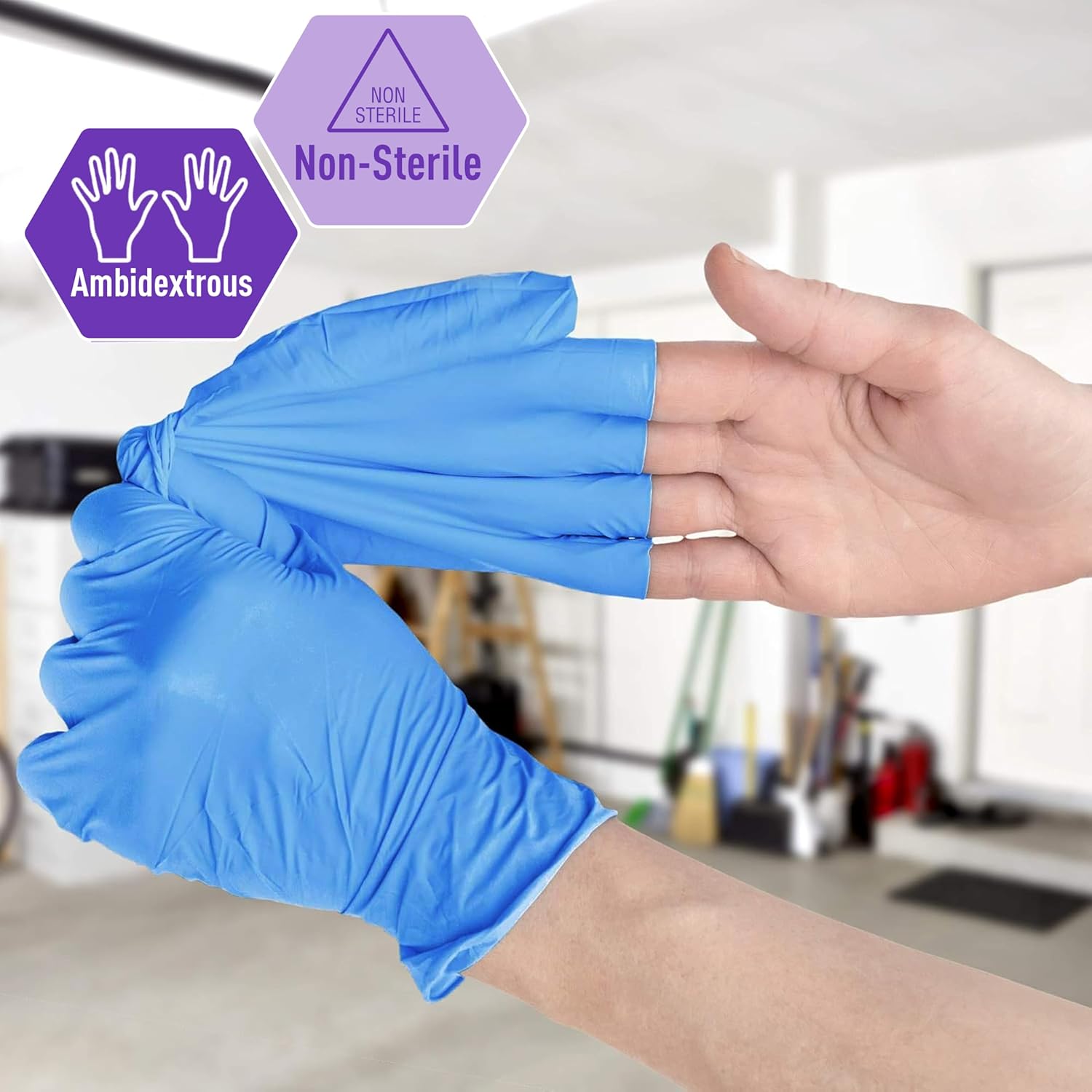 Nitrile/Vinyl Blend Exam Glove - Exam Glove Nitrile のレビューと価格