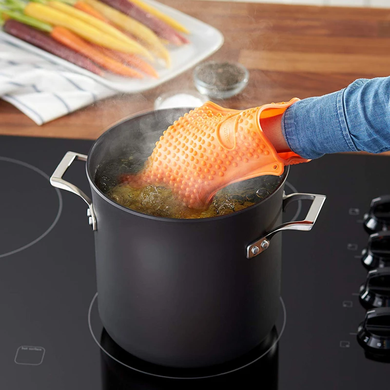 BBQ Silicone Grilling gloves B - Oven Mitt Silicone のレビューと価格