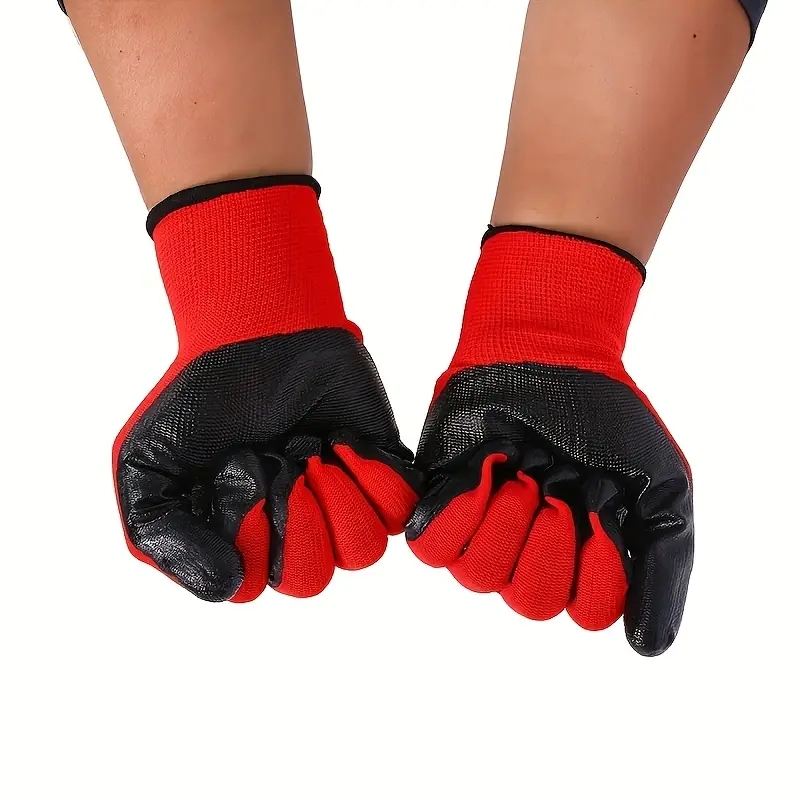 4/20PCS Nitrile Coated Safety  - Nitrile Mechanic Glove のレビューと価格