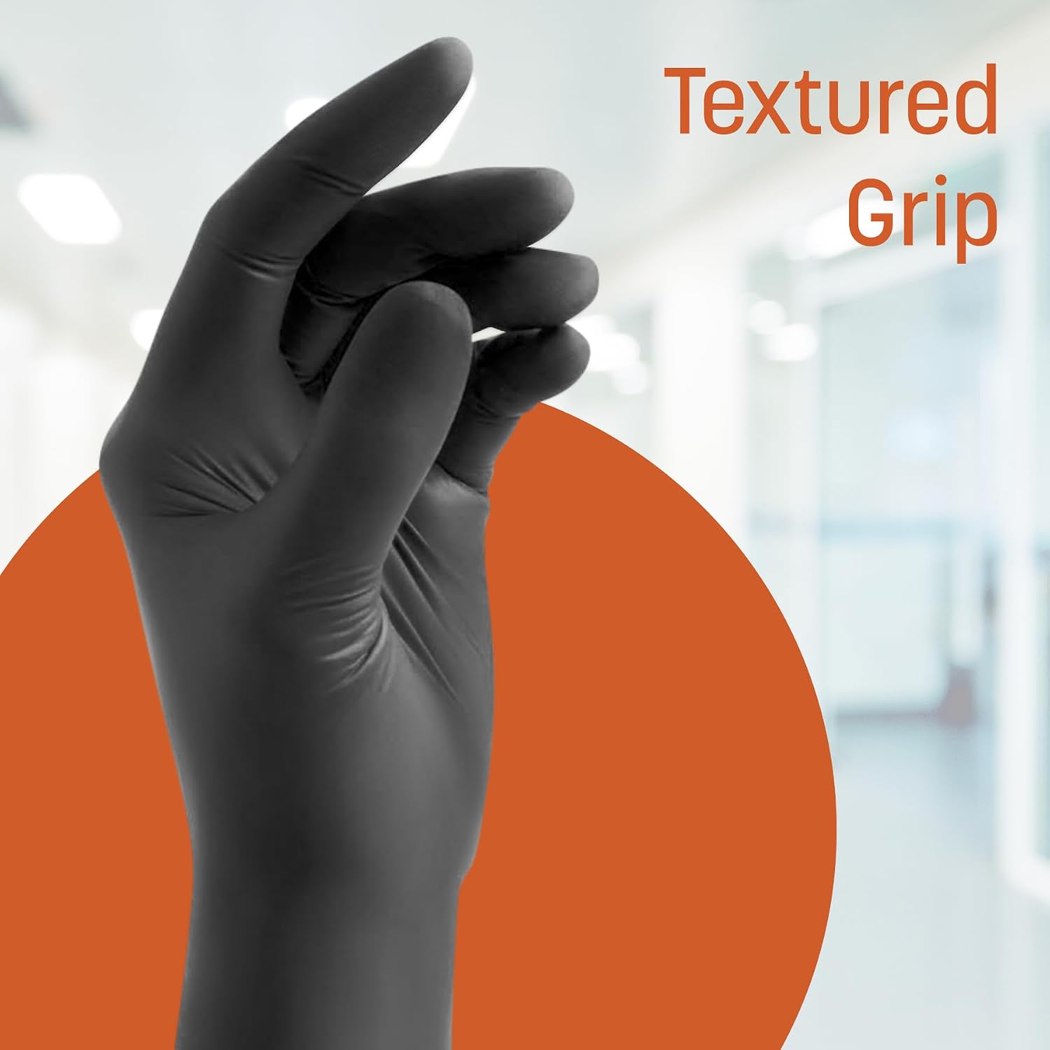 Black Nitrile Exam Gloves, 100 - Exam Glove Nitrile のレビューと価格