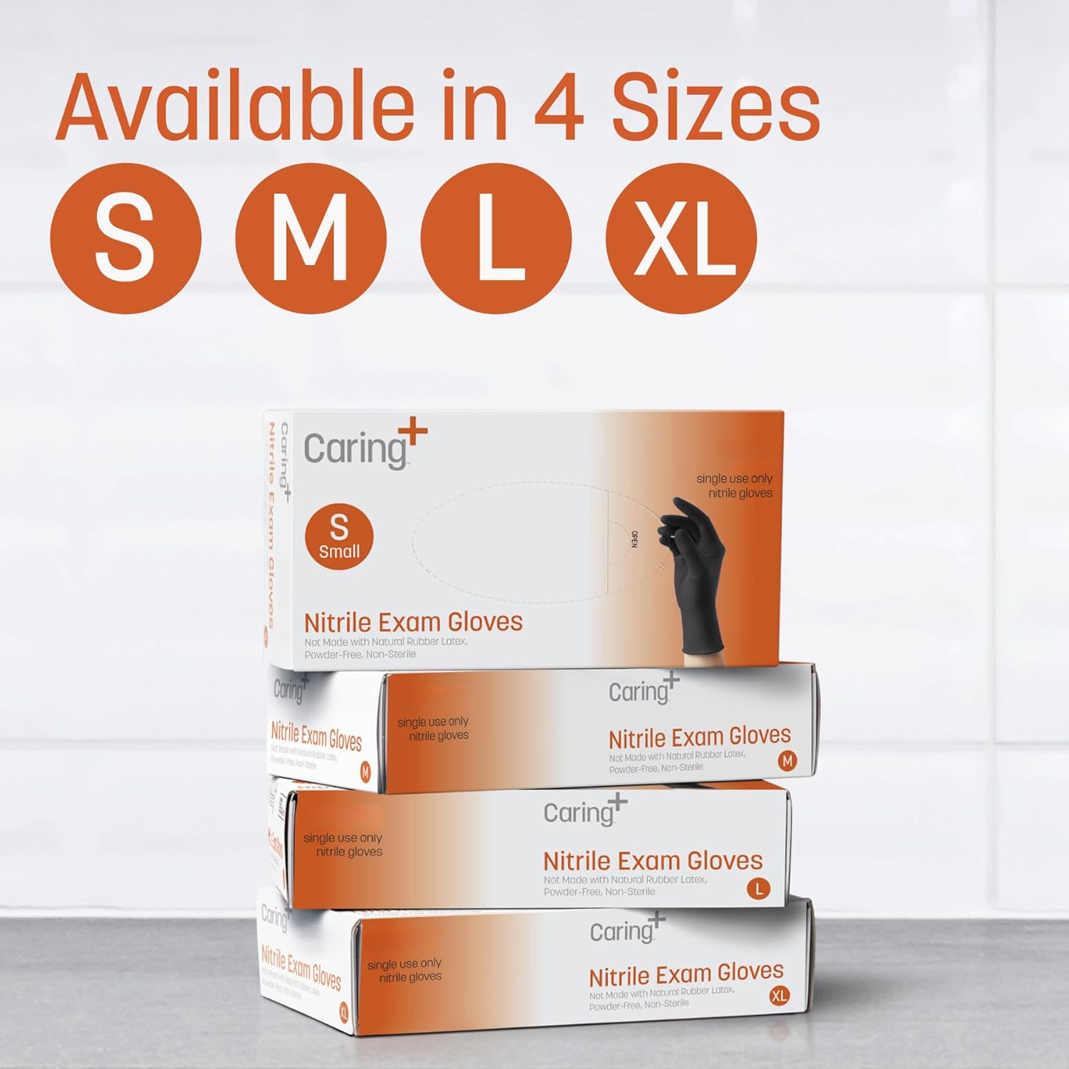 Black Nitrile Exam Gloves, 100 - Exam Glove Nitrile のレビューと価格