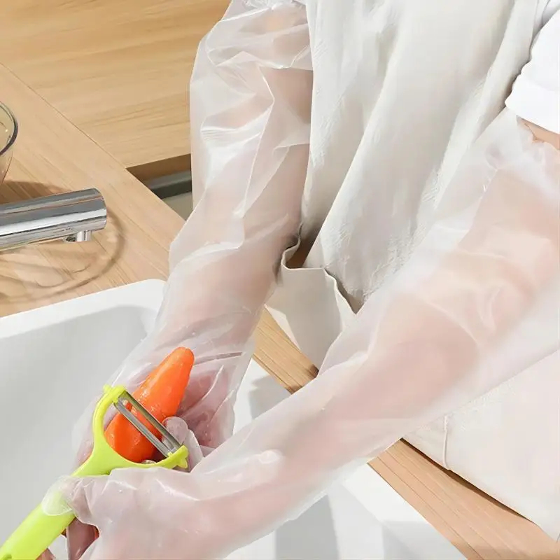 30PCS Disposable Arm Guard Glo - Rubber Glove Cleaning のレビューと価格