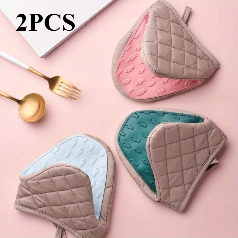 2pcs Silicone Pads | Ergonomic - Oven Mitt Silicone のレビューと価格