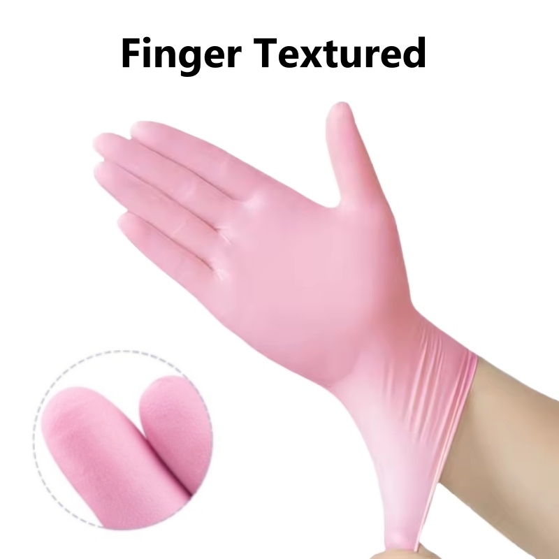 20/50/100PCS Pink Nitrile Disp - Latex Disposable Glove のレビューと価格
