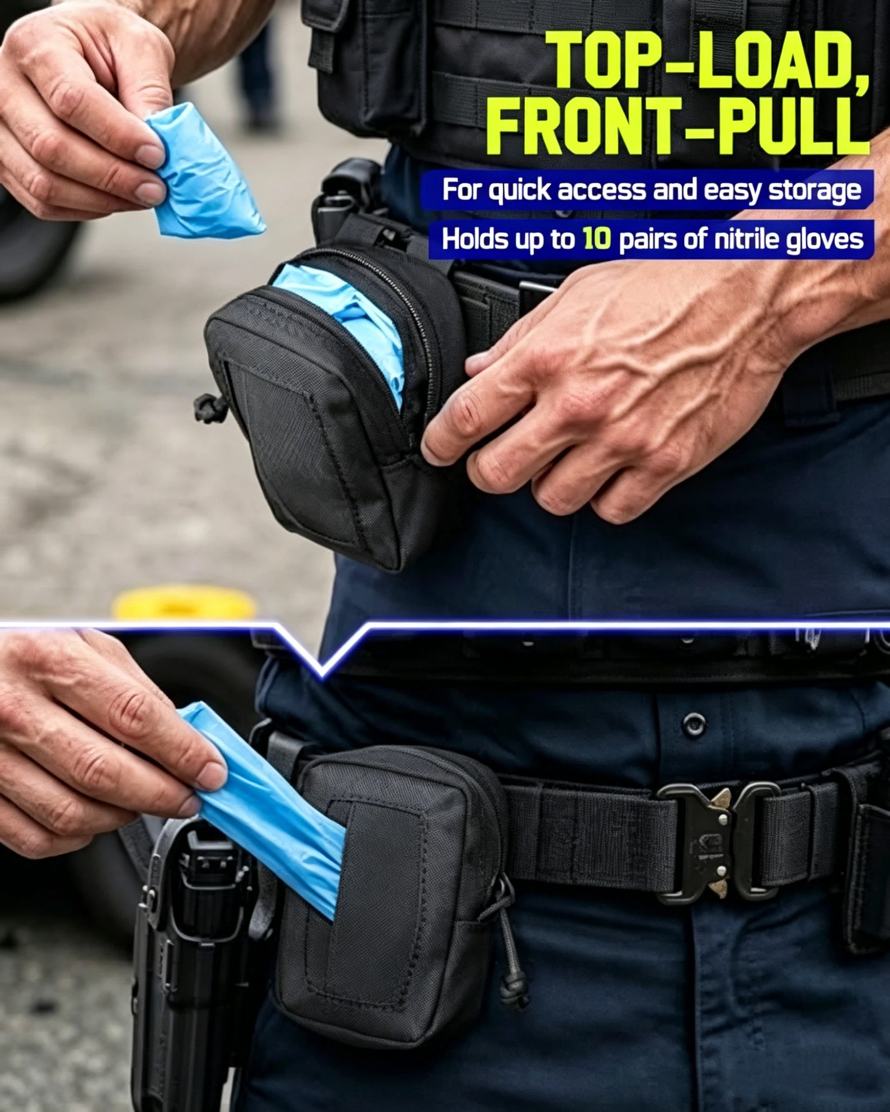 Disposable Glove Pouch MOLLE N - Latex Disposable Glove のレビューと価格