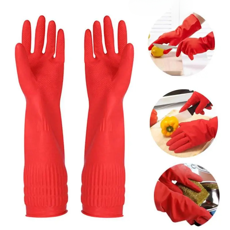 1 pair S/M/L Red Flexible Rubb - Dish Glove Rubber のレビューと価格