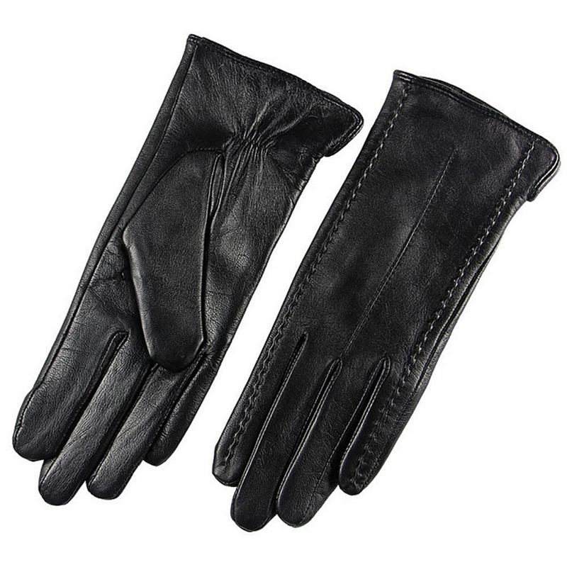 Real Leather Gloves Female Hig - Leather Driving Glove のレビューと価格