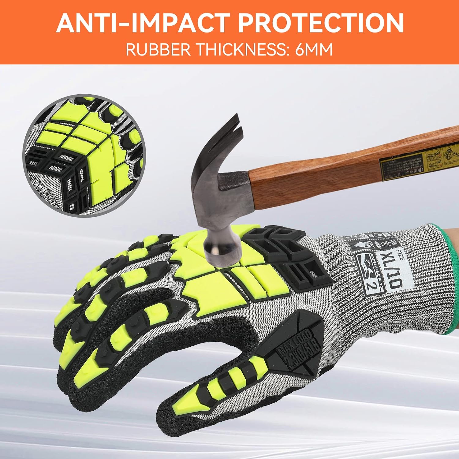 Cut Resistant Impact Gloves, A - Work Glove Impact のレビューと価格